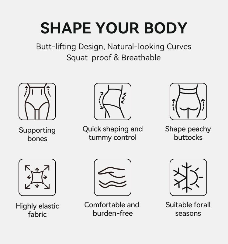 Tummy-Tucking & Butt-Lifting Shapewear