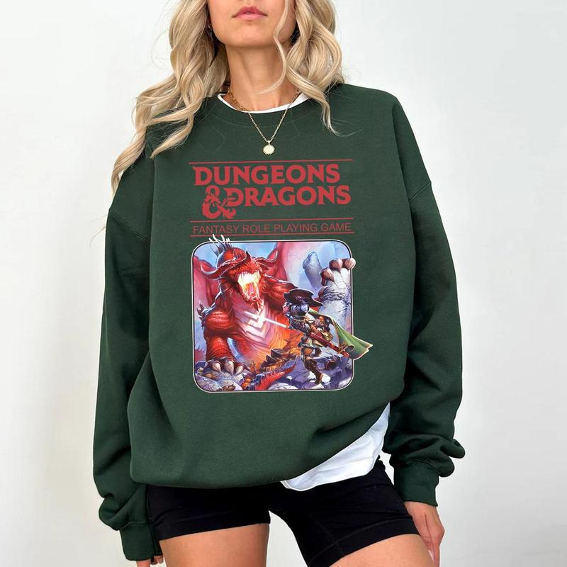 Retro Dragon And Castle | D20 Rpg | Role Playing Game T-Shirt Retro Dragon And Castle | D20 Rpg | Role Playing Game T-Shirt