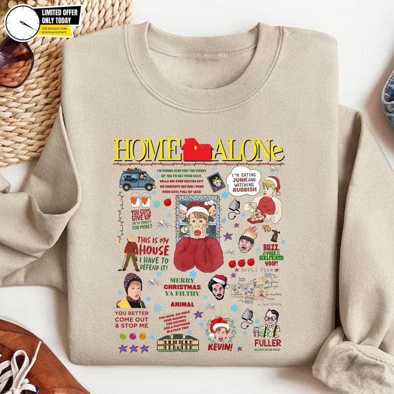 Kevin home alone sweatshirt best sale