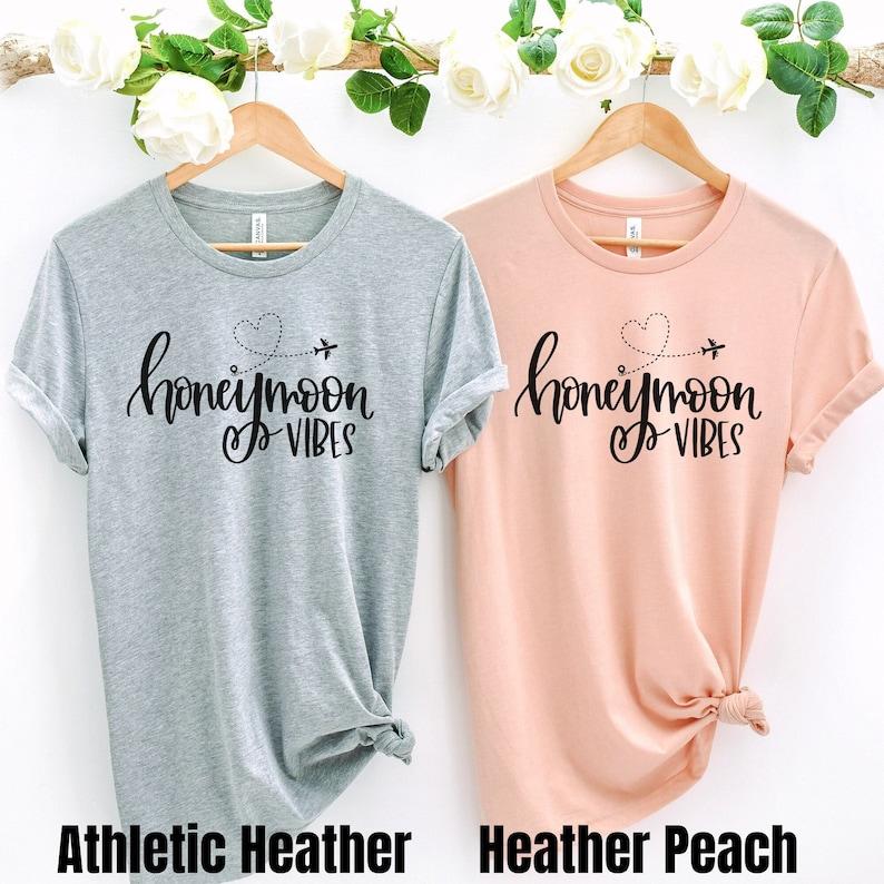 Honeymoon Vibes T-Shirt - Newly Wed Matching Shirts Honeymoon Vibes T-Shirt - Newly Wed Matching Shirts