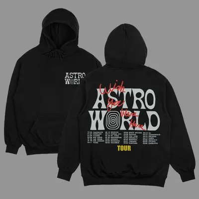 Black astroworld hoodie shop