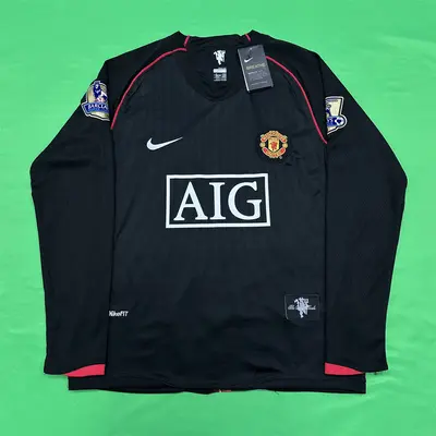 Cristiano Ronaldo Manchester United 07-08 retro long sleeve jersey 2024