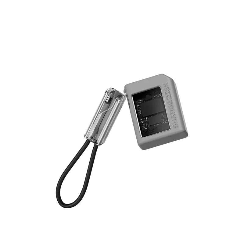 SHARGE Disk M.2 NVMe SSD Enclosure ( Enclosure only. SSD not included. ) with Active Cooling System, 10Gbps USB C 3.2 Gen2, Storage for iPhone 15 Pro, Steam Deck, ROG Ally, Enclosure NVMe Reader Supports M Keys and Size 2230 SSDs 3