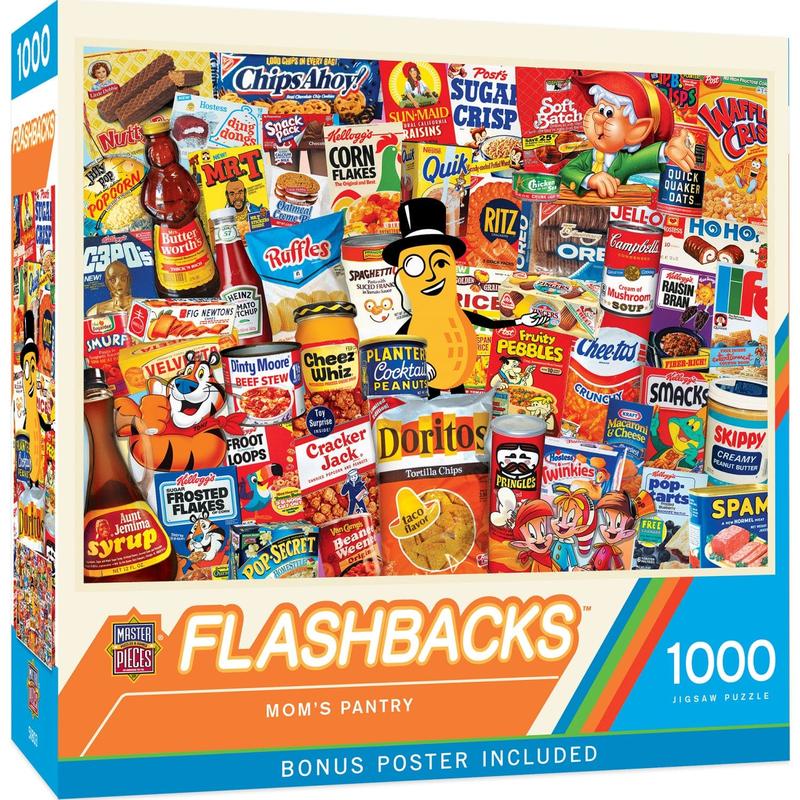 Flashbacks - Mom's Pantry 1000 Piece Jigsaw Puzzle - TikTok Shop