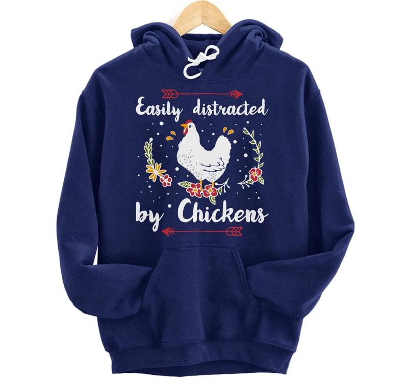 Easily Distracted By Chickens T Shirt Funny Chicken Lover Easily Distracted By Chickens T Shirt Funny Chicken Lover