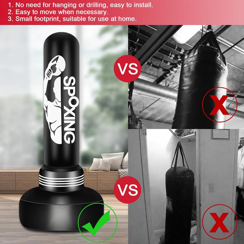 Beginner kickboxing workout without fashion bag