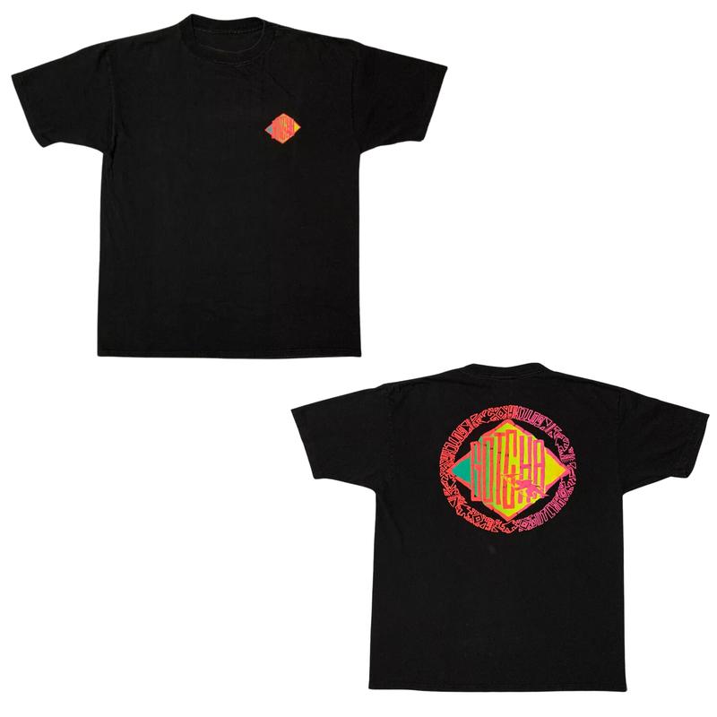 Neon 80s Keep Rolling Hobbies Roller Skate Tee Shirt Neon 80s Keep Rolling Hobbies Roller Skate Tee Shirt