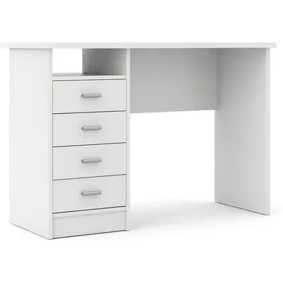 Selected Tvilum Desk with 4 Drawers White TikTok Shop