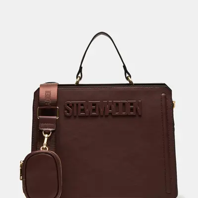 Steve madden leather purse on sale