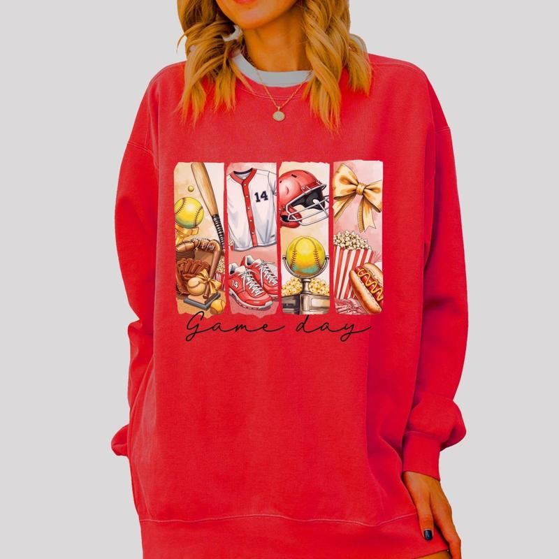 Softball Coquette Game Day Tee Softball Coquette Game Day Tee
