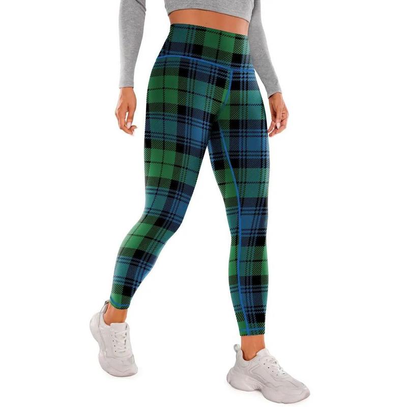 Checkered workout leggings best sale