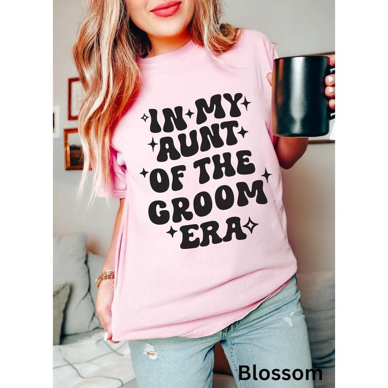 Aunt Of The Groom Bridal Party T-Shirts Aunt Of The Groom Bridal Party T-Shirts