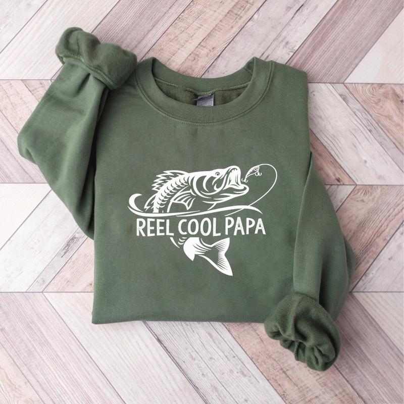 Father's Day Gifts TShirt - Fishing Reel Cool Papa Father's Day Gifts TShirt - Fishing Reel Cool Papa