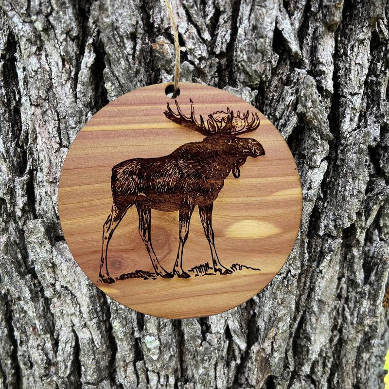 Barbarian - Cedar Ornament Barbarian - Cedar Ornament