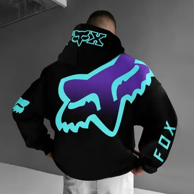 Purple fox racing hoodie best sale