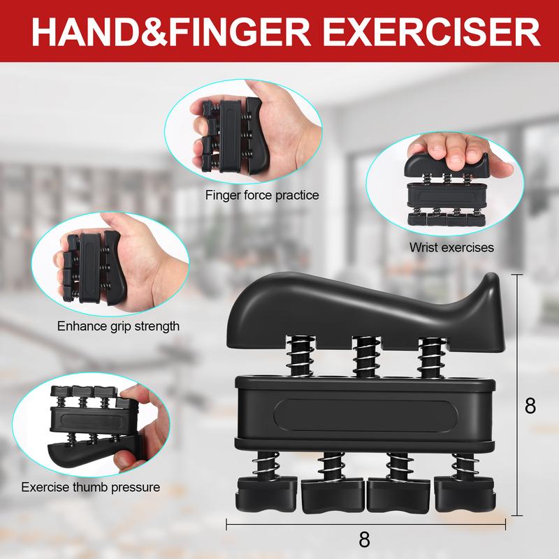 Grip Strength Trainer Kit (5 Pack), Including Finger Exerciser, Hand Grip Strengthener, Hand Extension, Stress Relief Ball, and Forearm Workout Ring 12 54e66d9b0a264f6bb289f4cb7bd4bb86~tplv omjb5zjo8w resize jpeg:800:800