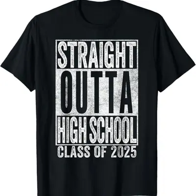 Straight Outta High School Shirt Funny Cute Graduation Gift Straight Outta High School Shirt Funny Cute Graduation Gift