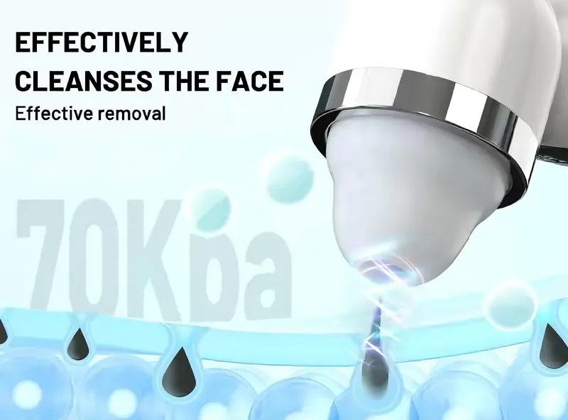 Product Introduction of Visible Exfoliator Vacuum Cleaner, Skin Scrubber with Camera, Pore Cleaner with Three Modes, USB Rechargeable, Cleansing Skincare for All Gender 4