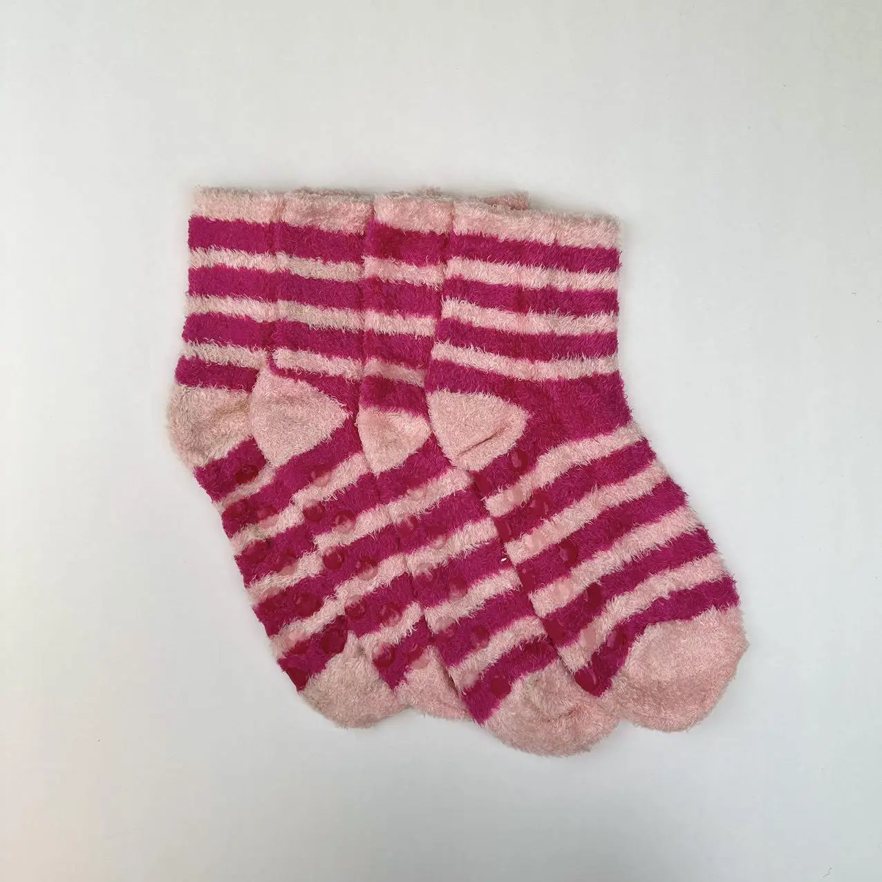 $4 for 2 Pairs Set ($2 for 1 Pair)Fuzzy Cozy Socks One Size for Women Comfort Womenswear