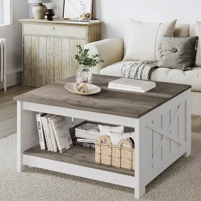 Granny coffee table with storage discount