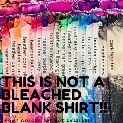 Stencil Spray Bleach Sweatshirt Stenciled T Shirts For Women