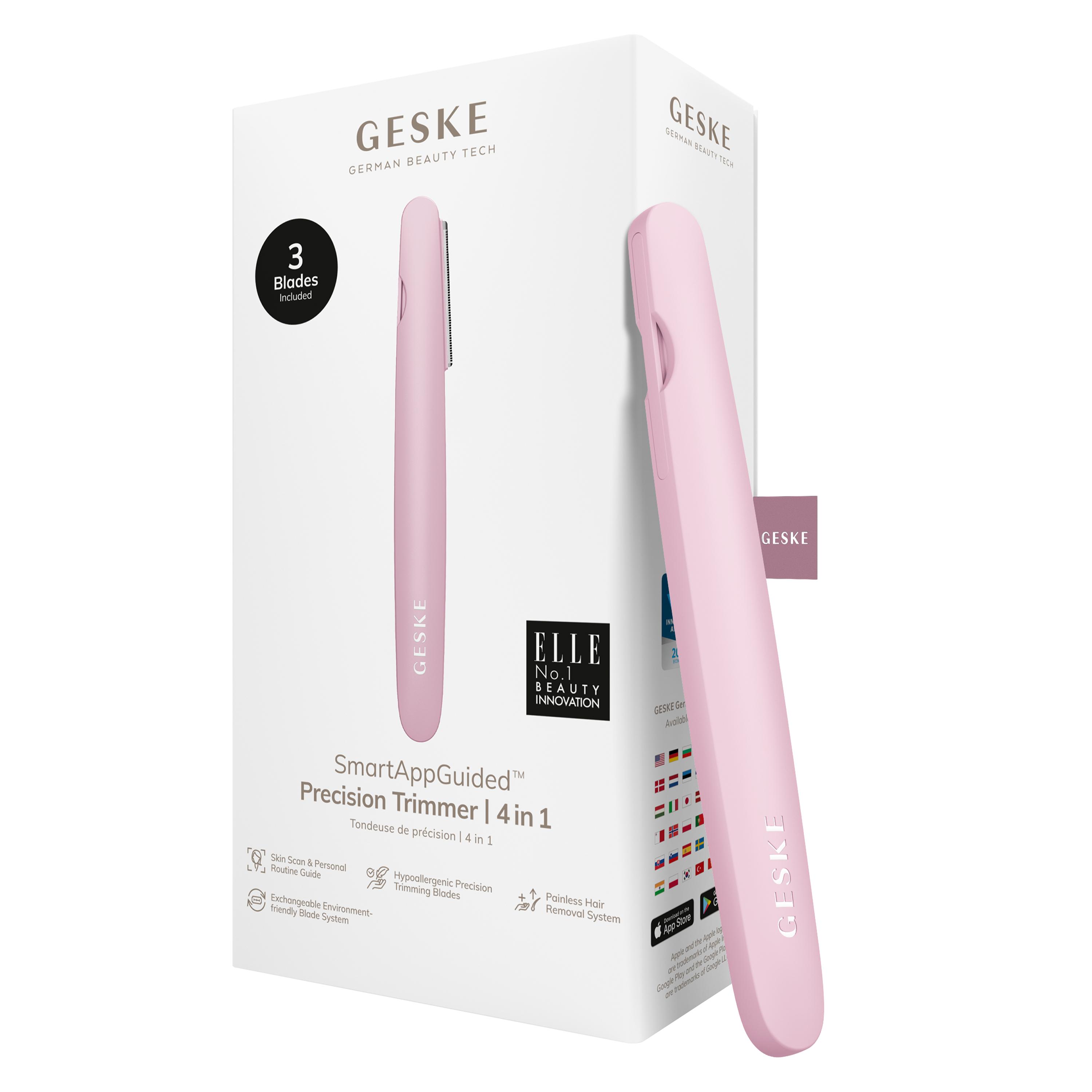 GESKE Präzisionstrimmer 4 in 1 | Schmerzlos | Gesicht & Körper | Unisex | Hypoallergen - Bild 29 von 63