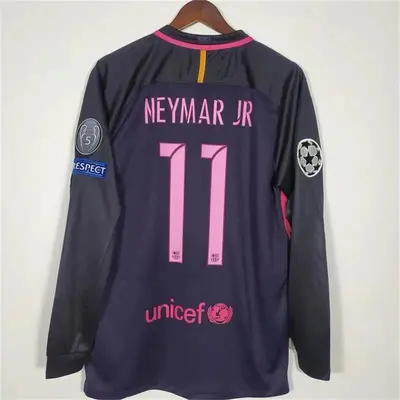 Pink barcelona jersey long sleeve online