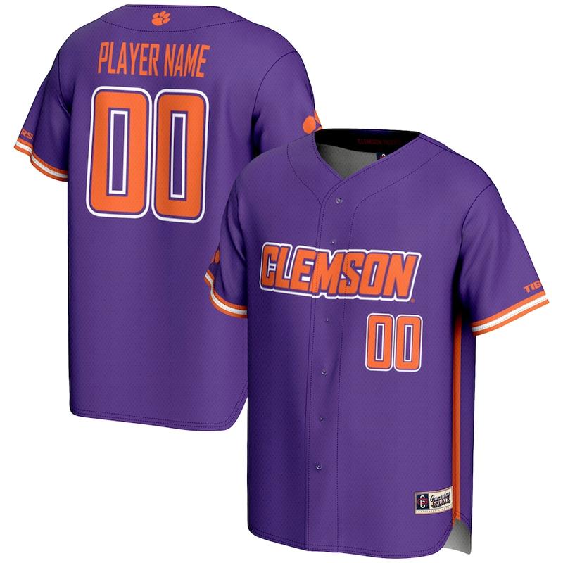 Clemson tigers purple jersey hotsell