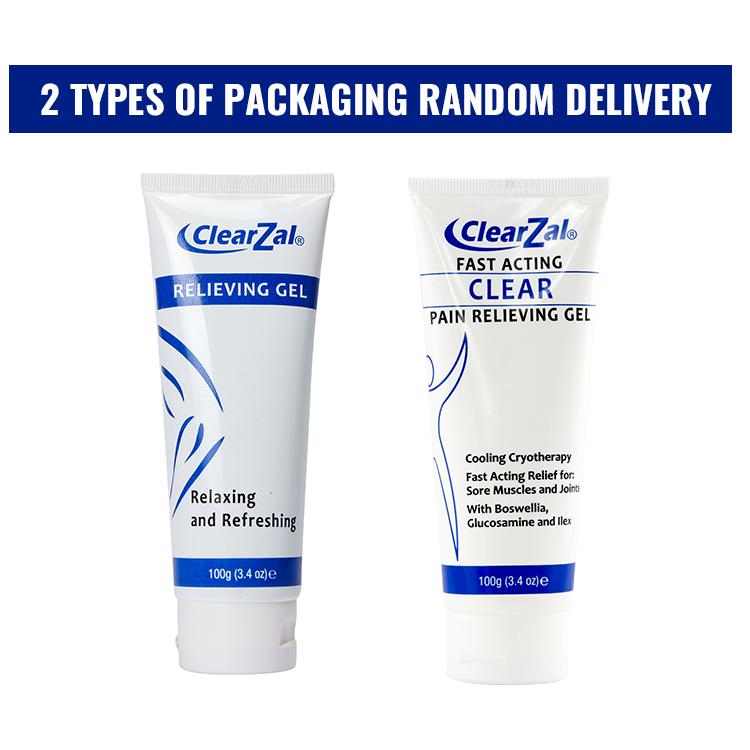 Product Introduction of Clearzal Soothing Cooling Gel 100g, Relieving Body Gel, Cooling with Menthol and Frankincense, Helps Relieve Muscle Tension , Relax your waist, legs, knees, shoulders and neck to relieve fatigue, Sports Soothing Cooling Gel Body Care Lotions 1