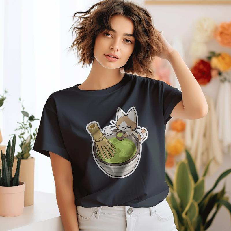 Matcha Man Men's Women's Novelty T-Shirt Matcha Man Men's Women's Novelty T-Shirt