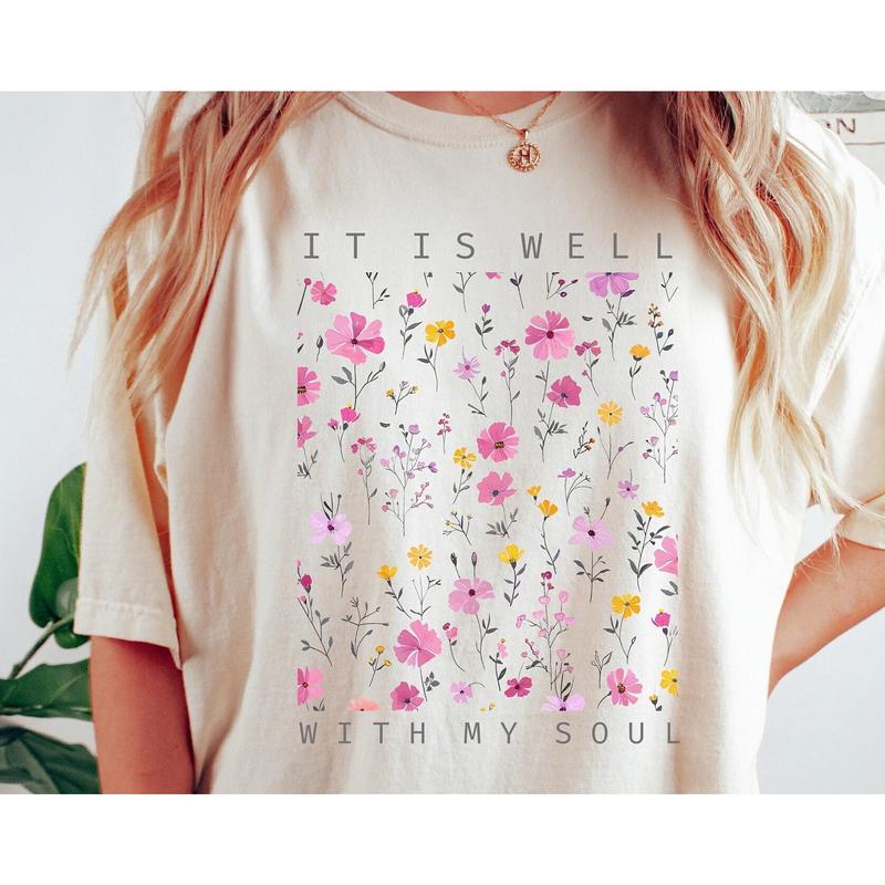 It is well with My Soul Christian Shirt It is well with My Soul Christian Shirt