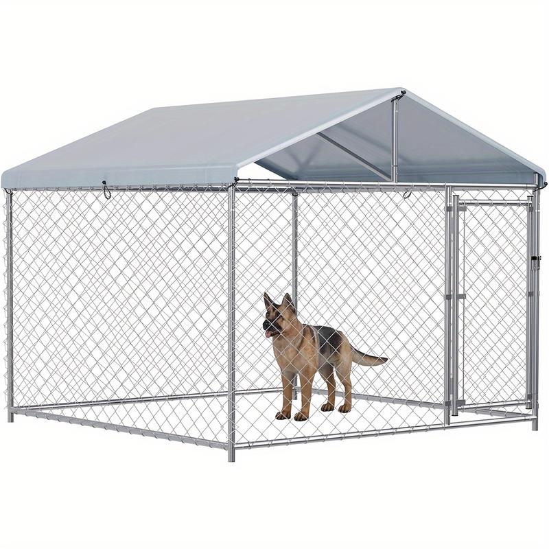 Galvanised dog pens best sale