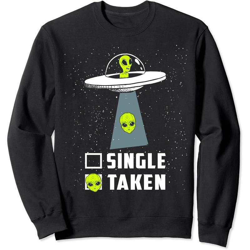 Single Or Taken Alien Valentines Day T-Shirt Single Or Taken Alien Valentines Day T-Shirt