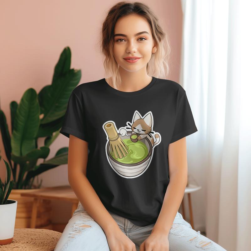 Matcha Man Men's Women's Novelty T-Shirt Matcha Man Men's Women's Novelty T-Shirt