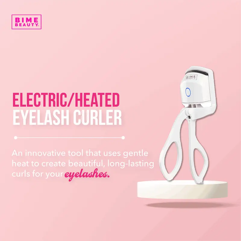 Bime Beauty Electric Heated Eyelash Curler | Long-Lasting Eyelash Curler Professional Eye Makeup Tool | Curl Eyelashes Effortlessly 8
