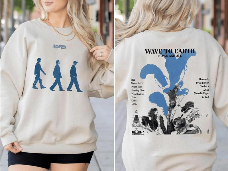 Wave To Earth flaws and all tour Tシャツ L