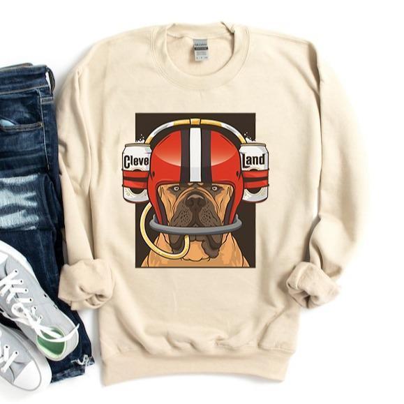 TikTok Shop Cleveland Dawg Pound Sweatshirt Hoodie Unisex T shirt for Fans of the Browns Perfect Gift for Sports Lovers