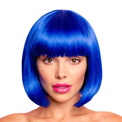 Bob wigs blue hotsell