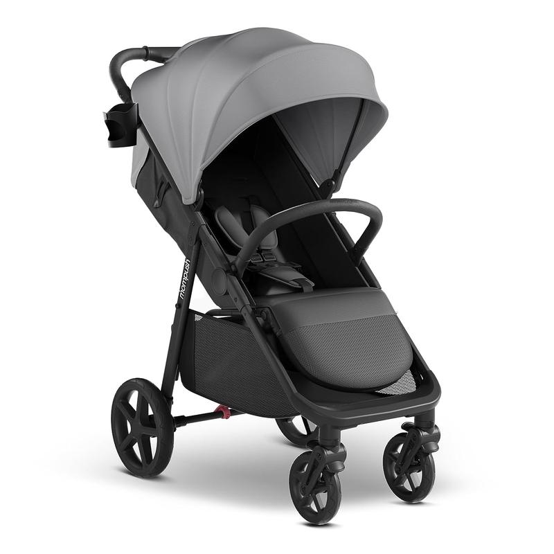 Mompush Nova Compact Stroller with Spacious Seat Lie Flat Mode