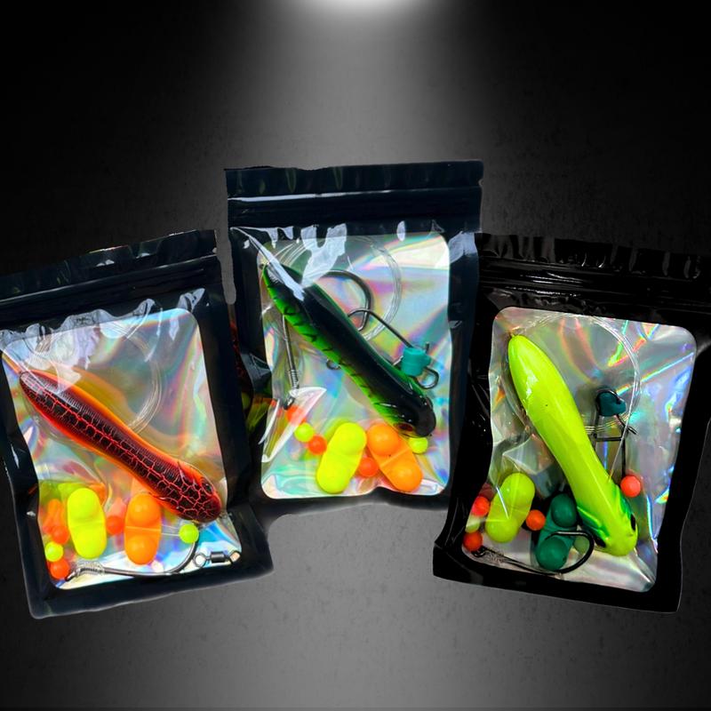 Pre-tied 4” Catfish Float Rigs- 3 Pack - TikTok Shop