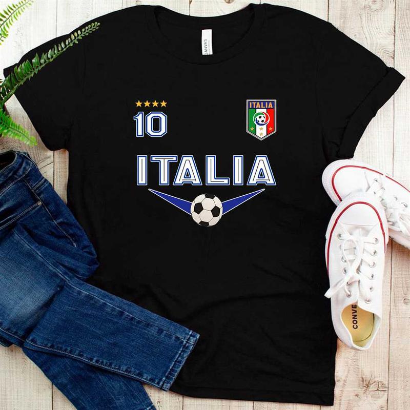 Soccer T-Shirt Original Usa Design With Number 10 Soccer T-Shirt Original Usa Design With Number 10