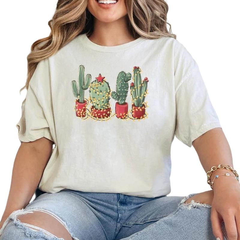 Order RAGS Christmas Cactus Shirt 7/8