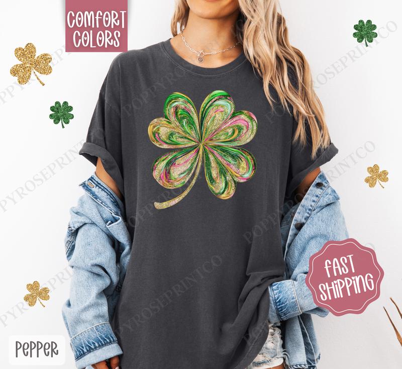 Painted Clover Tee Painted Clover Tee