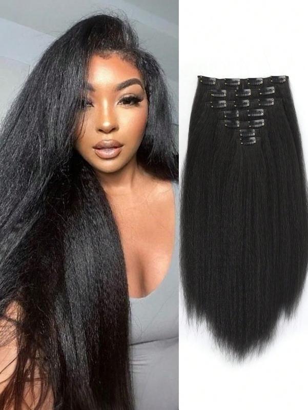 Natural Black Clip In 7 Pcs 14 Natural Black Clip In 7 Pcs 14