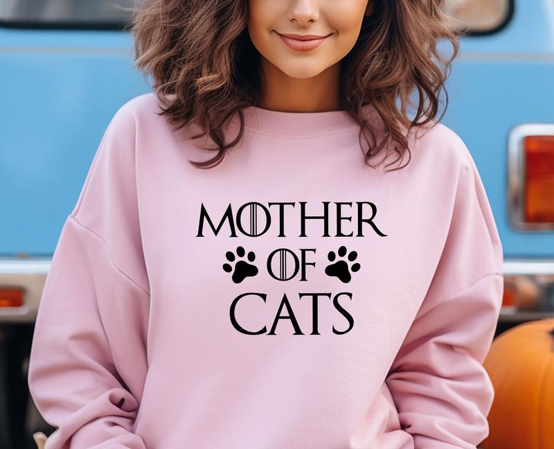 Mother of cats sweatshirt best sale