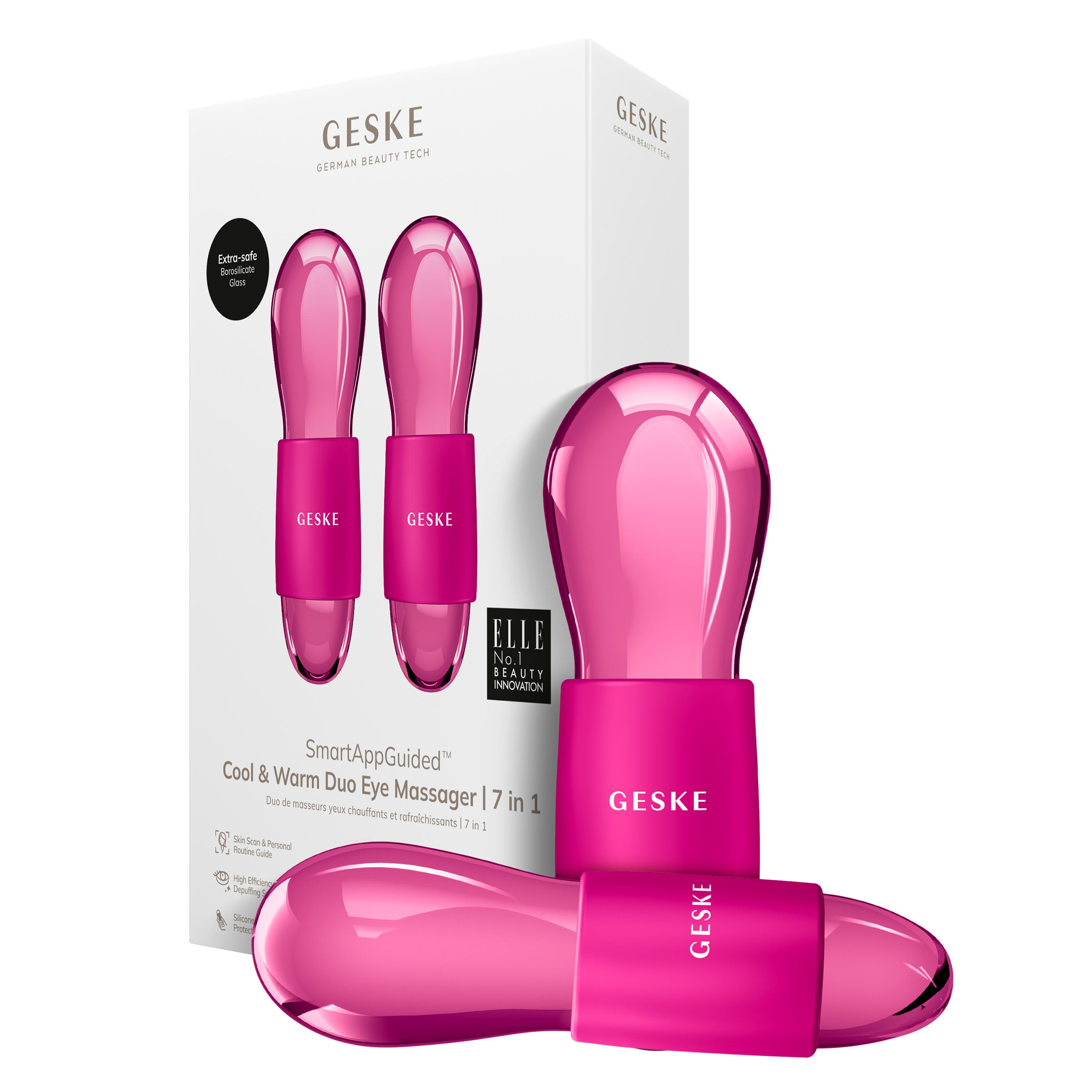 Masajeador de ojos GESKE Cool & Warm Duo 7 en 1 | Firme, relaja y desinfla debajo de los ojos - Imagen 50 de 63