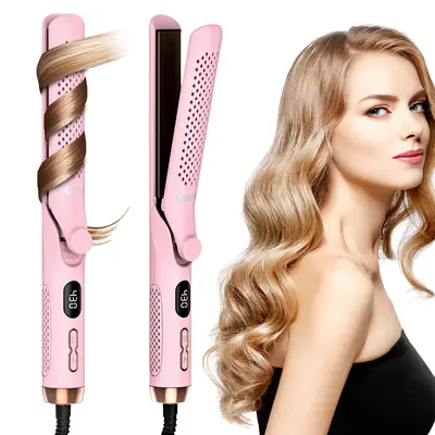 Mixed Hair Straight to Curly TikTok Shop