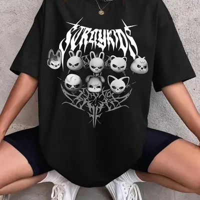 フォクシニー　EVIL Tシャツ⭐︎未開封 Felix Evil Skzoo Shirt - TikTok Shop