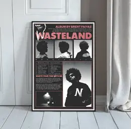 Brent Poster Faiyaz Wasteland Music Album Cover Poster