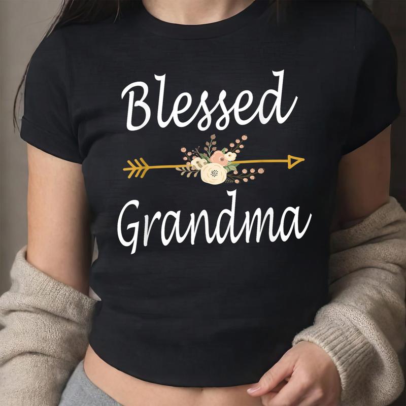 Blessed Grandma Shirt Mothers Day Gifts Cute Blessed Grandma Shirt Mothers Day Gifts Cute